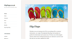 Desktop Screenshot of flipflops.co.uk